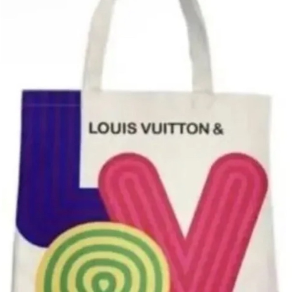 Louis Vuitton canvas shopping tote NEW WITH TAGS still in the wrapping - Picture 2 of 3